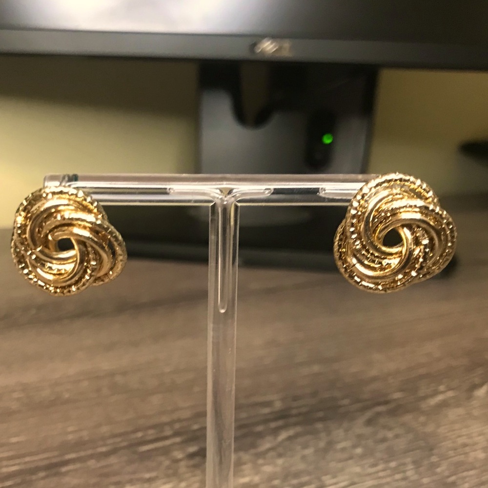 Gold Tone earrings